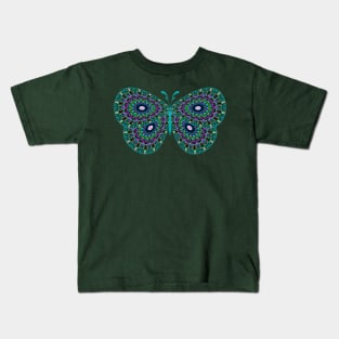 Butterfly Mandala Kids T-Shirt
